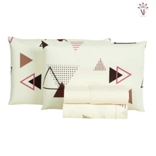 3 And 4 Piece Sheet Set Kit 400 Thread Count Single/Double/Queen With Elastic Band And Pillowcases