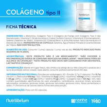 Bodyaction Oficial Premium Type 2 Collagen 60 Capsules Nutrilibrium - Không vị - Xem 3