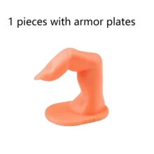 2件 3件 5件/套 逼真练习手指 适用于水晶指甲，美甲训练工具 适合艺术家和初学者 4.5*4.2*2.7厘米 - 杏色 - 查看 11