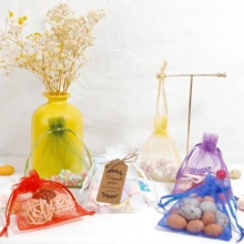 10-600 Pieces Of Mesh Bag With Thankyou Card, Organza Transparent Packaging Bag, Mesh Bag Gift Drawstring Bag, Thankou Card Packaging Label, Gift Thank-You Card, Suitable For Birthday Parties, Father's Day, Mother's Day, Wedding Parties, Graduation Ceremonies, Gender Disclosure Parties, Welcome Parties, Theme Parties, Retirement Parties, Graduation Parties, And Other Holiday Souvenir Packaging, Small Gift Decoration Bags