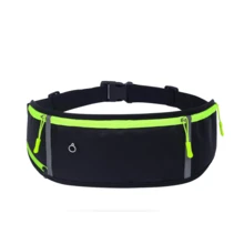 1pc Customized Name: Men's And Women's Running Waist Bag, Outdoor Sports Phone Bag, Multi Functional Waterproof, Ultra Thin, Close Fitting Cycling Bag, Water Bottle Bag