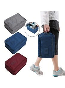 便携式鞋袋旅行收纳多功能防水折叠收纳大容量鞋袋收纳袋