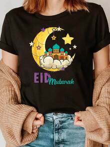 Women T-Shirts - Black - View 1