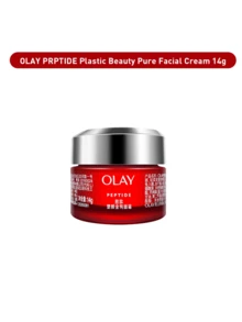 Olay 14g Peptide Revitalizing Firming Golden Pure Face Cream, New Skin Lifting Golden Pure Face Cream, Anti-Aging & Anti-Wrinkle, Utilizing Peptide Technology, Moisturizing & Firming, Lightweight & Non-Greasy Texture, Enhances Skin Elasticity & Contouring, Suitable For All Skin Types, Especially For Aging Skin, Daily Facial Moisturizer, Improves Skin Quality & Complexion, Leaves Skin Radiant, Soft & Smooth.