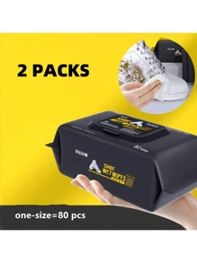 80/12 szt. chusteczek nawilżanych do czyszczenia butów, środek do czyszczenia trampek, chusteczki do czyszczenia butów sportowych i trampek, chusteczki nawilżane do usuwania plam bez spłukiwania, jednorazowe chusteczki nawilżane do czyszczenia, odpowiednie do odzieży sportowej i białych butów, artykuły gospodarstwa domowego, niezbędne w podróży