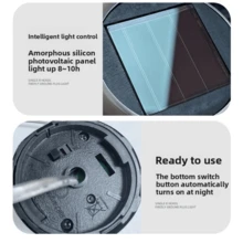 1 Stück Neue Solar-betriebene LED Schmetterling Hängelampe - Outdoor Garten Terrasse Schmetterling Lampe, hergestellt mit bunten Lichtern und Aluminium-Draht-Handwerkskunst. Keine Verkabelung nötig, keine Elektrizität erforderlich. Geeignet für Outdoor-Gartenbeleuchtung, ideal für Feiertage, Partys, Hochzeiten, Valentinstag, Ramadan, Camping-Dekoration und kann auch eine Atmosphäre für Gärten, Villen, Bars und Restaurants schaffen. - Mehrfarbig - Übersicht 8