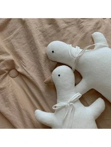 POKOJA LAND 毛绒鸭子和熊填充动物玩偶软娃娃枕头、沙发装饰、圣诞礼物 - 彩色 - 查看 8