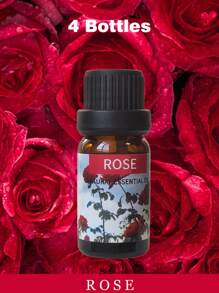 10ml Aromatherapy Essential Oil Yoga Oil Plant Essential Oil For Humidifier Diffuser Fruit Flower Aroma Fragrance Oil Jasmine Lavender Rose Orange, Living Room And Bathroom Deodorization,Suitable For Diffusers, Humidifiers