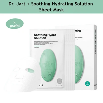 Dr.Jart+ + Soothing Hydrating Solution Sheet Mask, 5 Count