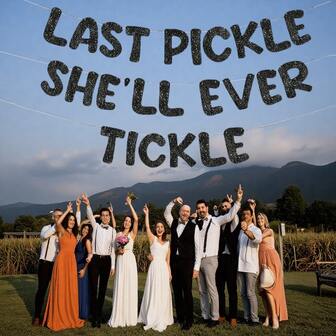 1Set,Funny Bachelorette Banner Naughty Bachelorette Party Decorations Glitter Bridal Shower Sign For Wedding Party Favor Supplies Gifts Ideas(Black/Pink/Gold)