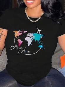 Women T-Shirts - Black - View 1