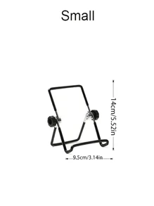 Tablet & Phone Stand With Metal Foldable Desktop Iron Wire Holder