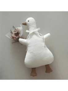 POKOJA LAND 毛绒鸭子和熊填充动物玩偶软娃娃枕头、沙发装饰、圣诞礼物 - 彩色 - 查看 5