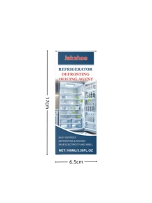 jakehoe 1pc/120ml Refrigerator Defrosting Spray, Effective Deicing, Fast Dissolving Ice And Frost, Anti-Icing, Melting Snow Cleaner, Suitable For Refrigerators, Freezers, Car Windows, Faucets, Easy To Use, Just Spray, Random Delivery Of New And Old Models