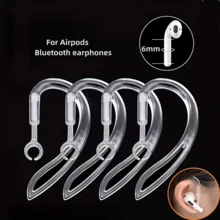 1 Pair/2 Pairs Transparent Bluetooth Earphone Hooks, Keeps Earphones Stable And Prevents Slipping, Suitable For Bluetooth Earphones, Earphone Clips, Ear Hooks, Ear Hangers