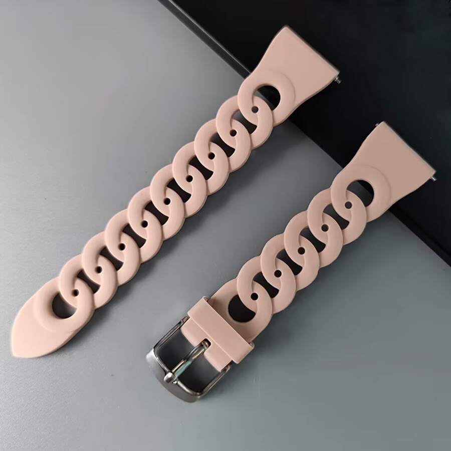 20mm 22mm 单条表带，兼容三星 Galaxy Watch 4 5 6 Classic 40mm 44mm、Gear S3 硅胶表带、Galaxy Watch 5 Pro 45mm，兼容 Galaxy Watch Active 3/2/Gear S3/Amazfit Bip 表带、华为 Watch GT 2/3 Pro 表带