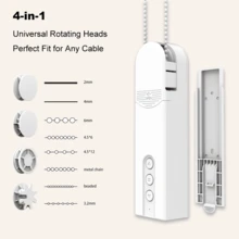 1 Zigbee Roller Blinds Motor With Modern White APP Control (Need To Bring Your Own Zigbee Gateway) With Multiple Rollers To Adapt To Various Curtains, Suitable For Living Rooms, Bedrooms, Study Rooms, And Bathrooms. It Can Be Used As A Holiday Gift And Is Suitable For Various Scenes.