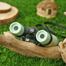 1个卡通可爱高清双筒望远镜，恐龙造型，4倍放大倍率，30毫米物镜，是户外探险和自然探索的理想之选。 - 彩色 - 查看 8