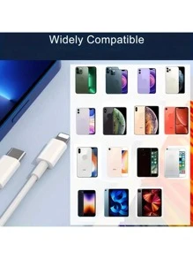 (MFi Certified) For Compatible With IPhone Charger Cable For Compatible With IPhone Charger Fast Charging For Compatible With Iphone Cable For Compatible With Iphone Charger Cord For Compatible With IPhone 14/ 13/ 12/ 12 Pro Max/ 11/ Xs Max/ XR/ X