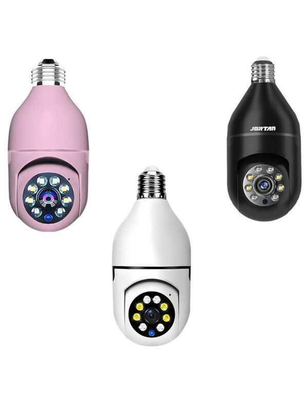 Mini câmera IP WiFi sem fio, visão noturna, áudio bidirecional e acesso remoto via app.