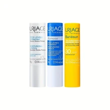 3 件 Uriage 润唇膏，每件 4 克，保湿、滋养、防晒、柔滑、妆前乳 - 4g*3 - 查看 7