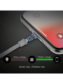 Nylon Braided USB Data Charging Cable For Compatible With IPhone 6 6S 7 8 Plus X XR XS 11 12 13 14 Pro Max 5SFor IPad Air 2 Fast Charging Cable