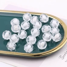8/10mm Acrylic Colored Pumpkin Beads R DIY Bead Accessories Phone Chain Pendant Bracelet Jewelry Making Accessories - Hạt bí ngô - Xem 11