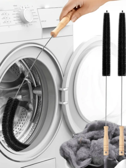 40/70cm Dryer Vent Cleaning Brush, Lint-Cleaner Tool To Clean Dryer Vents, Home Dryer Vent Duster, Laundry Room Cleaning Supplies, Effectively Removes Stubborn Lint Buildup From Vents And Hoses, Helping Keep Dryers Running Safely, Smoothly For Longer