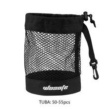 Golf Specific Mesh Bag, Nylon Mesh Bag, Outdoor Sports Specific Ball Bag, Training Equipment Accessory Storage Bag Can Hold 12, 24, 48 Balls - Multicolor - View 9