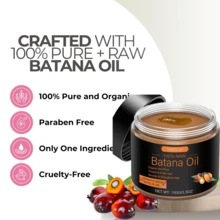 Raw Batana Oil : Dr Sebi Organic Batana Oil From Honduras - Pure & Natural - Unrefined Batana For Thicker, Stronger Hair, Prevents Hair Loss For Women & Men - Nhiều màu - Xem 3