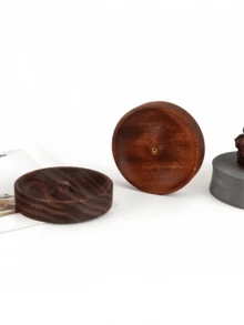 1/2/45 chiếc lư hương gỗ óc chó/gỗ mun, giá đỡ que hương, lư hương/giá đỡ/chân đế bằng gỗ, que hương thủ công, que hương/hương trầm/que hương cổ điển sáng tạo, thích hợp cho việc tạo hương thơm trong nhà và thiền định. - màu nâu - Xem 8