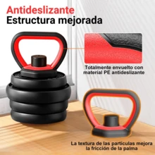 Kettlebell - Black - View 7