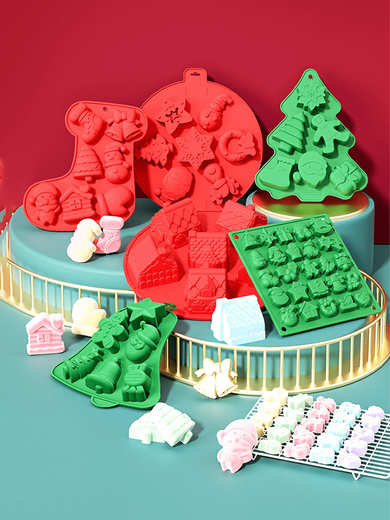 Stampi in silicone per Pasqua, fai da te a forma di coniglio, Pasqua, stampi in silicone per Pasqua, stampi in silicone per primavera, stampo in