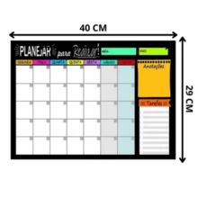 Magnetic Memo Planner Board 40x60cm Colorful Weekly Planner + 2 Magnets And 1 Pen With Eraser - 30*40 - View 9