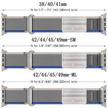 1 pieza Banda de bucle de sendero compatible con Apple Watch Ultra 2 Banda 49mm 45mm 44mm 42mm 41mm 40mm 38mm Compatible con Bandas Ultra/2 Mujeres Hombres, Correa de nailon resistente compatible con Apple Watch Series 9 8 7 6 5 4 3 2 SE, Ultra2/Ultra Strap