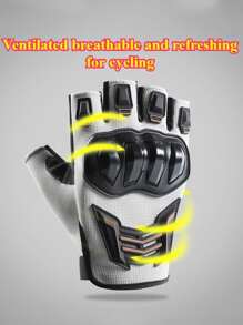 1 Pair Unisex Motorcycle Gloves Specifically For Motorcyclists,Touchscreen Gloves,Winter Protective Gloves For Motocross And Racing,Suitable For Fitness Training, Dumbbell Exercises, Weightlifting, And Pull-Up Workouts.