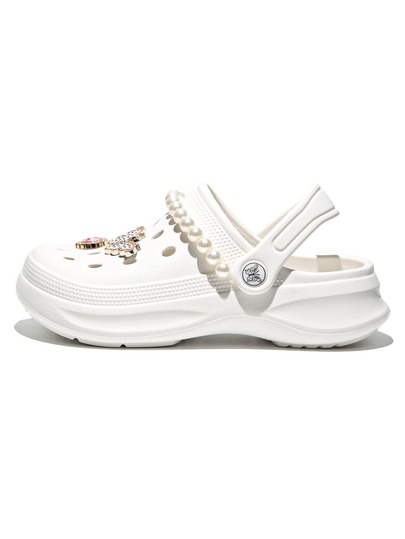 HOEASE Girl's Cute Clogs, EVA Non-Slip Soft Sole Comfortable Beach And Garden Shoes For Boys And Girls, All-Season Footwear For Outdoor Play And Home Wear