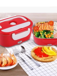 Marmita Elétrica Para Casa Automóvel Portátil 110V - Multicolorido - Visão 5