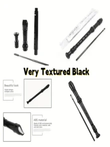 1pc Alto/Soprano Recorder For Beginners, 8-Hole Flute With Cleaning Rod, ABS Material Musical Instrument - Multicolor - View 11