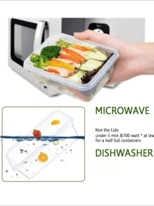48 pièces/set Boîte de rangement pour aliments, boîtes à lunch, boîte de conservation des aliments avec couvercle facile à fermer (24 couvercles + 24 contenants) - Récipient en plastique hermétique pour utilisation dans les garde-manger, les voyages, les pique-niques, l'organisation de la cuisine, comprend des étiquettes et des marqueurs