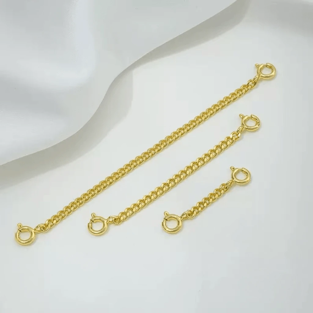 Necklace Extender, Necklace Extenders Gold Chain Extenders For Necklaces Gold Necklace Extender 1inch 2inch 3inch 4inch Summer, School - Multicolor - View 1