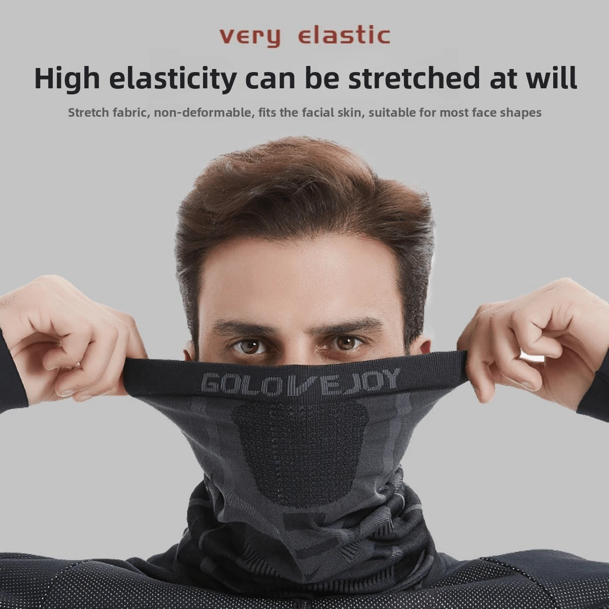 غطاء رقبة كامل قابل للتنفس، دافئ للرياضات الخارجية، معدات للطقس البارد، أزياء للرقبة، أغطية رأس أنيقة، مصنوع من مواد مرنة ومريحة، غطاء للوجه، إكسسوار متعدد الاستخدامات، مناسب للهواة الخارجيين والمستخدمين المهتمين بالموضة