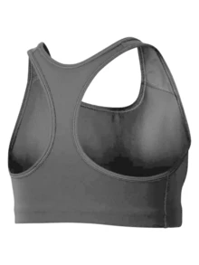 Kit 3 Women's Swim Top With Thick Straps, Suplex Basic, Smooth, Without Pads For The Gym - 灰色 - 查看 3