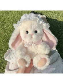 2025 New - 1pc Lilian Floppy Ear Rabbit DIY Handmade Articulated Doll Craft Kit, Fabric Plush Cute Bunny (Product Is Rabbit Craft Kit, Rabbit Needs To Be Handmade DIY) - Birthday Gift - Holiday Gift - Perfect Gift - Present - Multicolor - View 2
