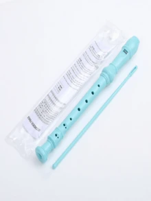 1pc Alto/Soprano Recorder For Beginners, 8-Hole Flute With Cleaning Rod, ABS Material Musical Instrument - Multicolor - View 21