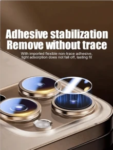 1 套相机镜头保护膜，兼容 16/16 Pro/16 Plus/16 Pro Max/15 Pro/15/15 Pro Max/14 Plus/14 Pro/14 Pro Max/13/13 Pro/13 Pro Max/12 Pro Max/2 Mini/11 等手机，高清钢化玻璃镜头膜，适用于所有手机壳，有效保护镜头表面。 - 無色 - 查看 4