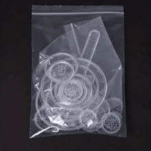 22件套创意多功能绘画模板尺，透明魔术模板尺，学生绘画图案尺，花卉尺套装 - 彩色 - 查看 5