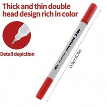 Marcadores duales tipo pincel, útiles escolares, artículos escolares, marcador de punta fina a color y resaltador tipo pincel para colorear para adultos, caligrafía manual, escritura de planificadores, proveedor de arte (set de 12/24/36/48/60/80/100/120 colores)