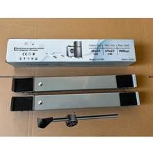 1 Pair Expandable Mobile Base Stand With Heavy Duty Metal Casters For Washing Machine, Dryer And Furniture, Easy To Move And Flexible Adjustment To Fit Various Households - Multicolor - View 10