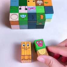 20pcs Magnetic Building Blocks - Incredibox Game, Stacking Construction Toy, Educational Puzzle Toy, Sensory Toy Suitable For 3-8 Years Old Kids (Girls And Boys), Great Gift For Birthday And Easter